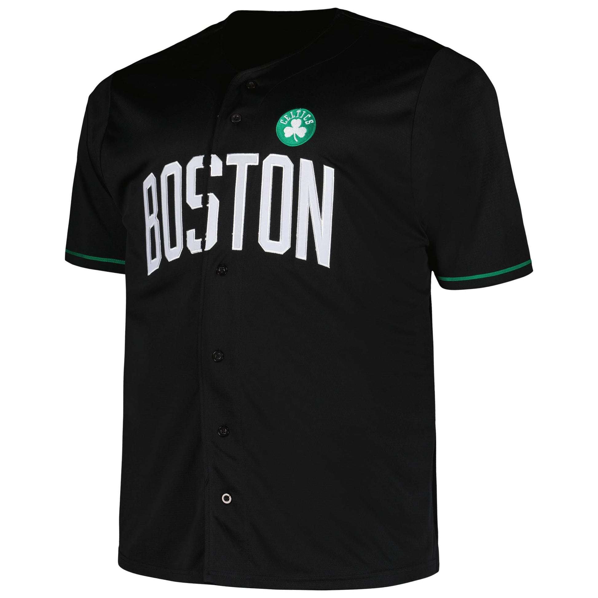 Men's Boston Celtics Profile Black Big & Tall Pop Jersey