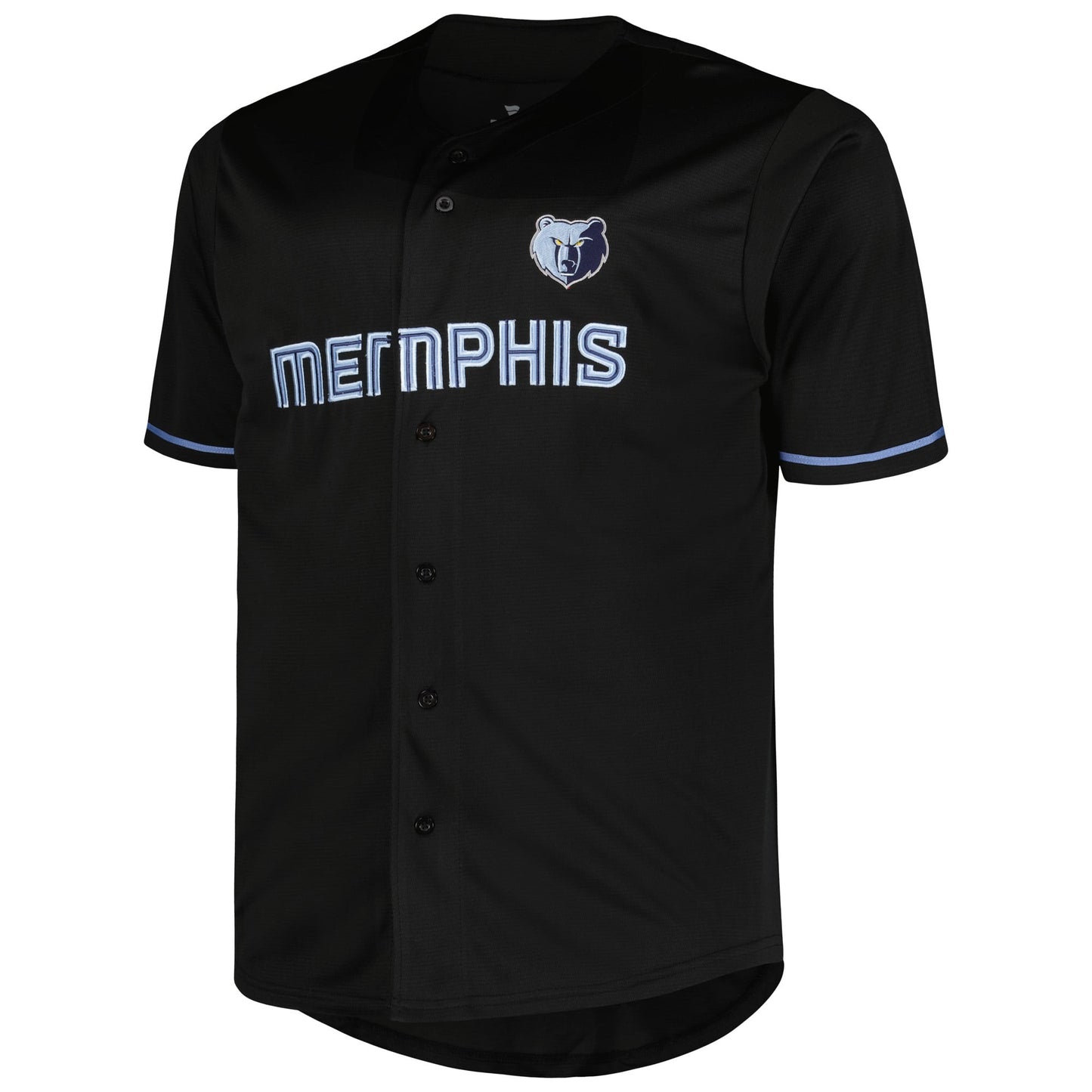 Men's Memphis Grizzlies Profile Black Big & Tall Pop Jersey