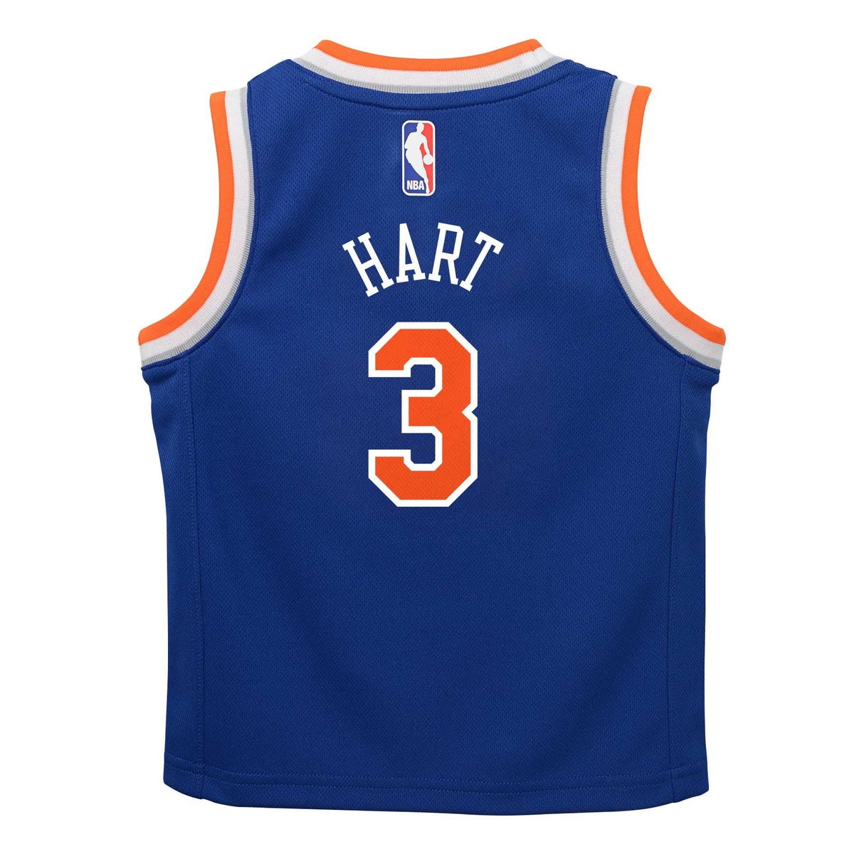 Preschool New York Knicks Josh Hart Nike Blue Replica Swingman Jersey - Icon Edition