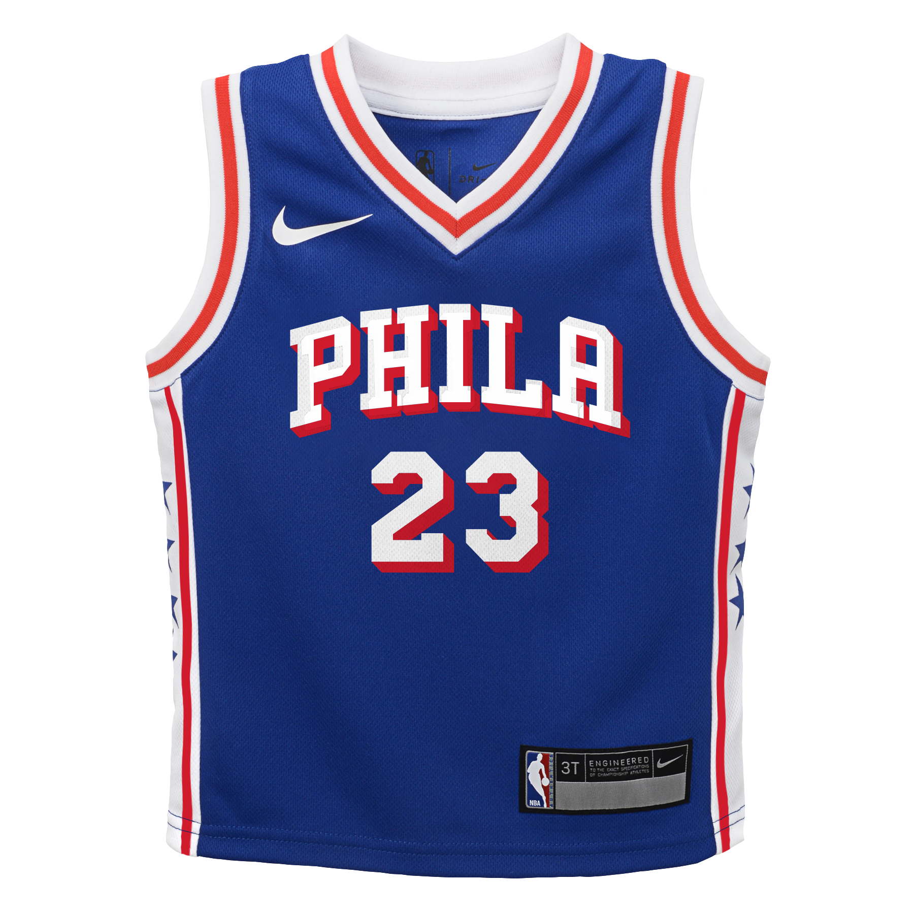 Preschool Philadelphia 76ers LeBron James Nike Royal Swingman Swingman Jersey - Icon Edition
