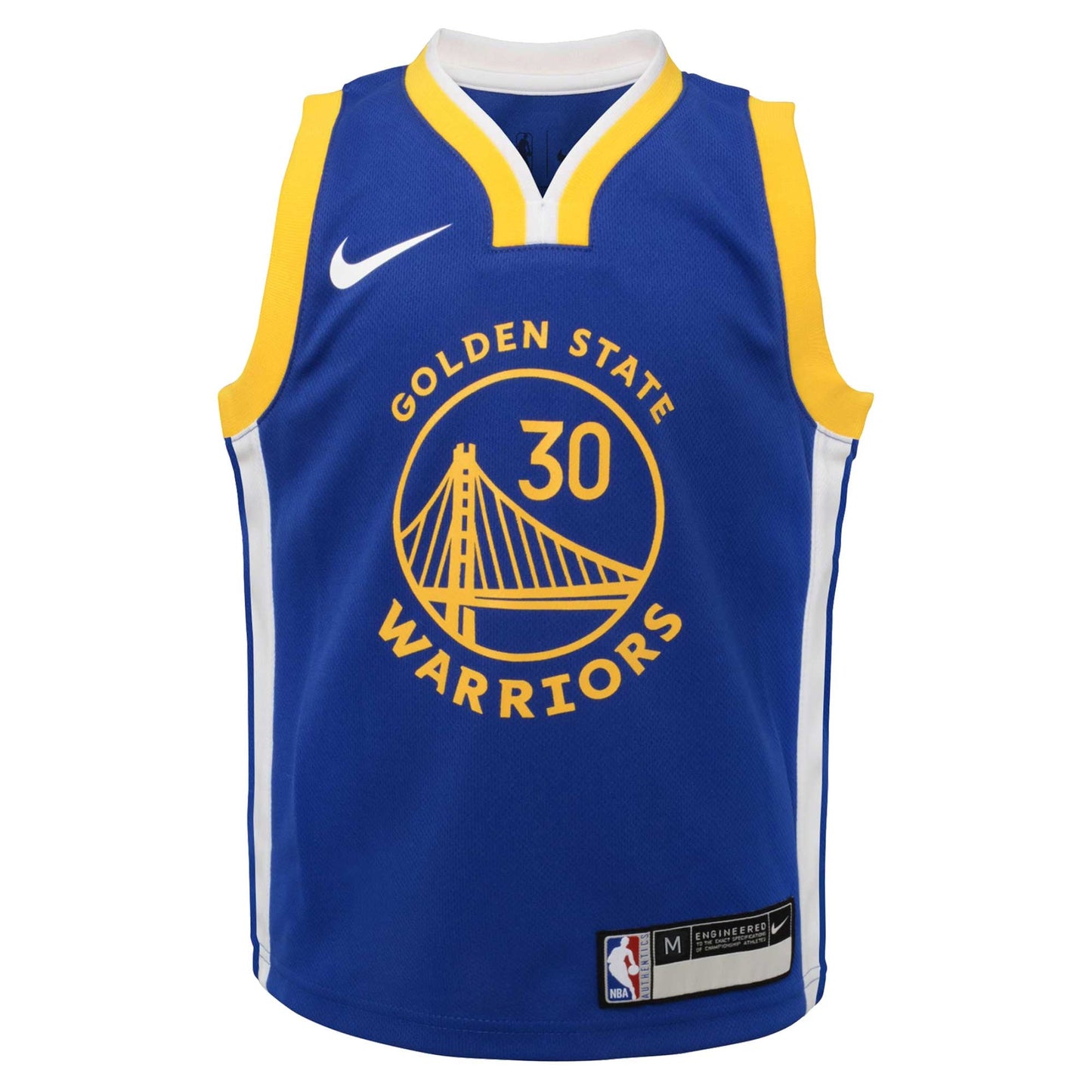 Preschool Golden State Warriors Stephen Curry Nike Royal Dri-FIT Swingman Player Jersey - Icon Edition