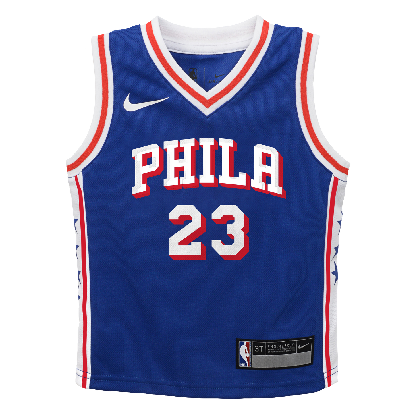 Toddler Philadelphia 76ers LeBron James Nike Royal Swingman Swingman Jersey - Icon Edition