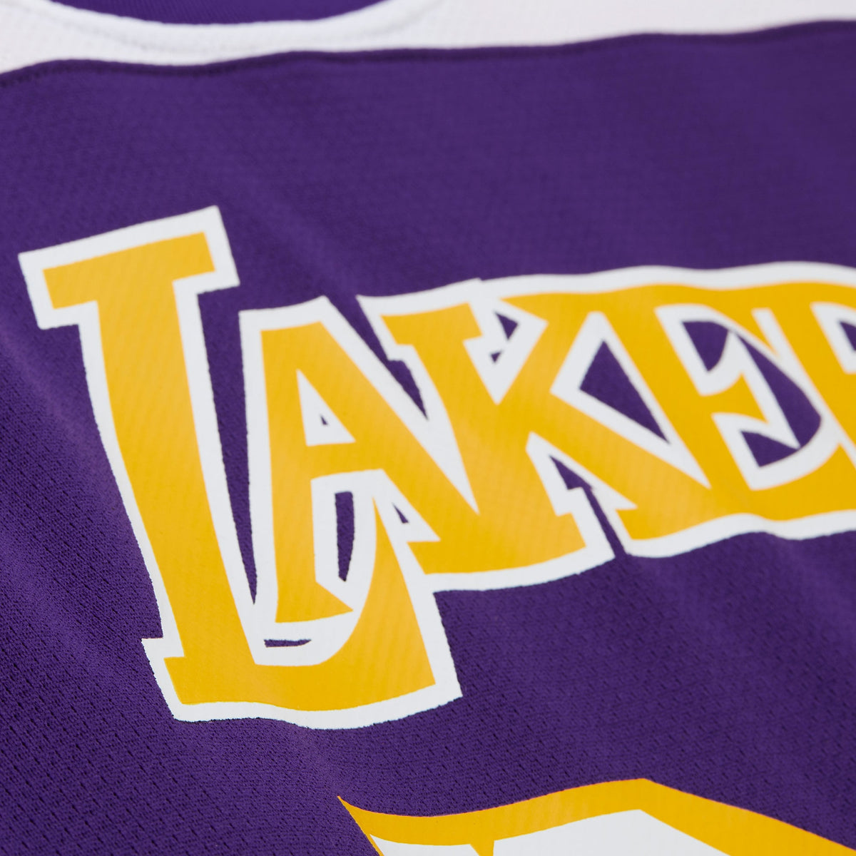 Unisex Los Angeles Lakers Shaquille O'Neal Mitchell & Ness Purple Maxxed Out Fashion Hockey Jersey
