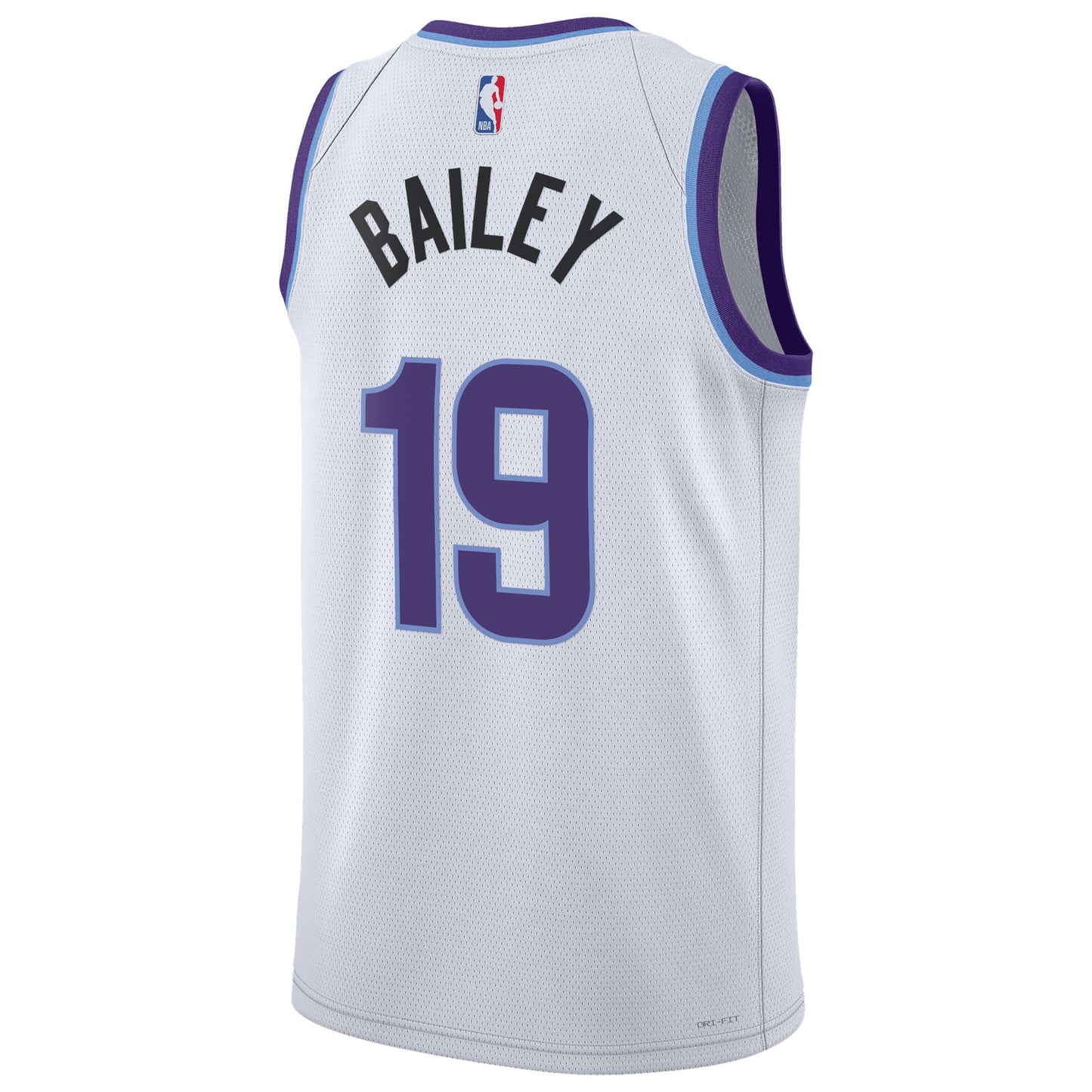 Unisex Utah Jazz Ace Bailey Nike White Swingman Jersey - Association Edition
