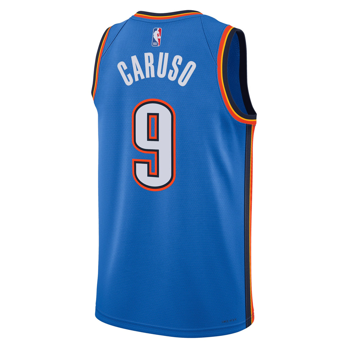 Unisex Oklahoma City Thunder Alex Caruso Nike Blue Swingman Jersey - Icon Edition