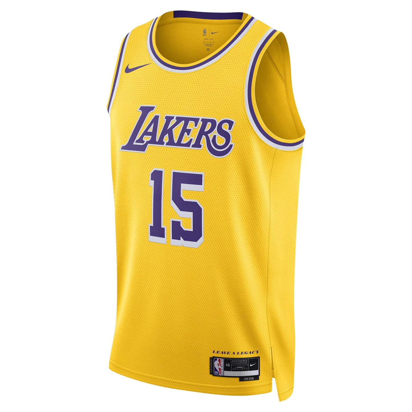Unisex Los Angeles Lakers Austin Reaves Nike Gold Swingman Jersey - Icon Edition