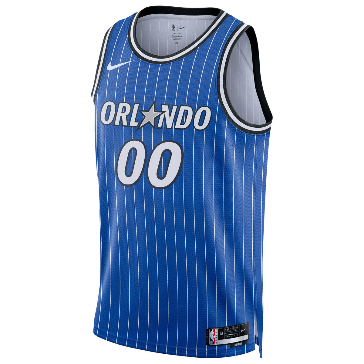 Unisex Orlando Magic Nike Blue Swingman Custom Jersey - Icon Edition
