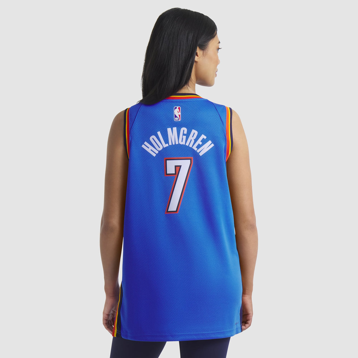 Unisex Oklahoma City Thunder Chet Holmgren Nike Blue 2022 NBA Draft First Round Pick Player Swingman Jersey - Icon Edition