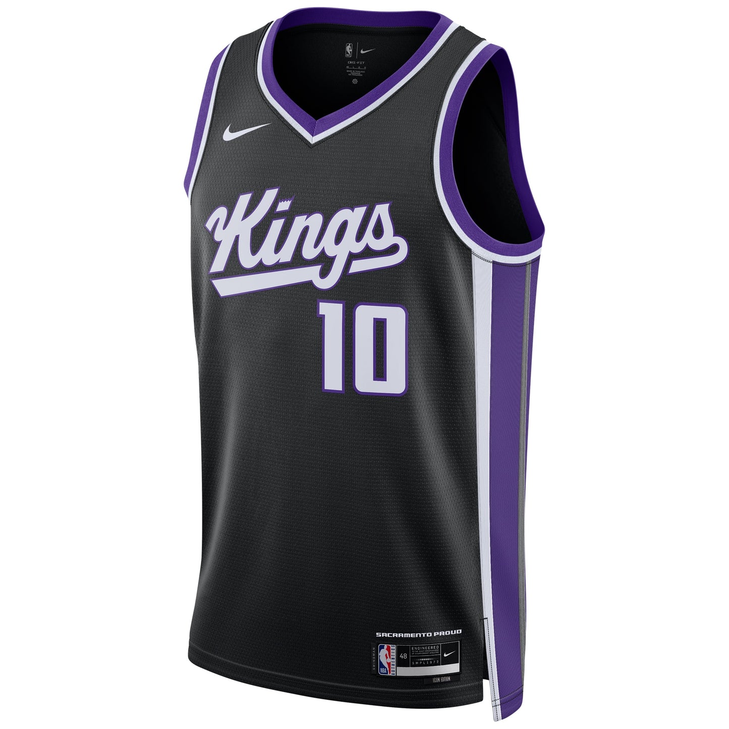 Unisex Sacramento Kings DeMar DeRozan Nike Black Swingman Player Jersey - Icon Edition