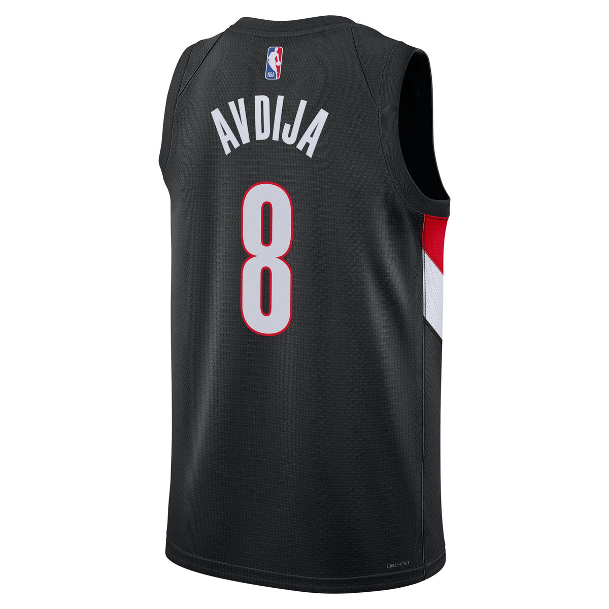 Unisex Portland Trail Blazers Deni Avdija Nike Black Swingman Jersey - Icon Edition