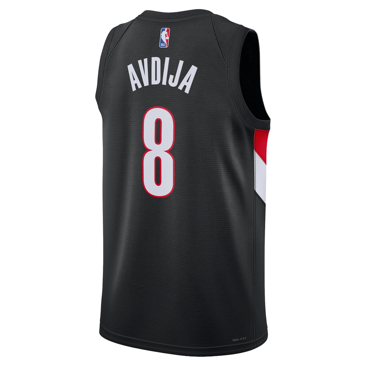 Unisex Portland Trail Blazers Deni Avdija Nike Black Swingman Jersey - Icon Edition
