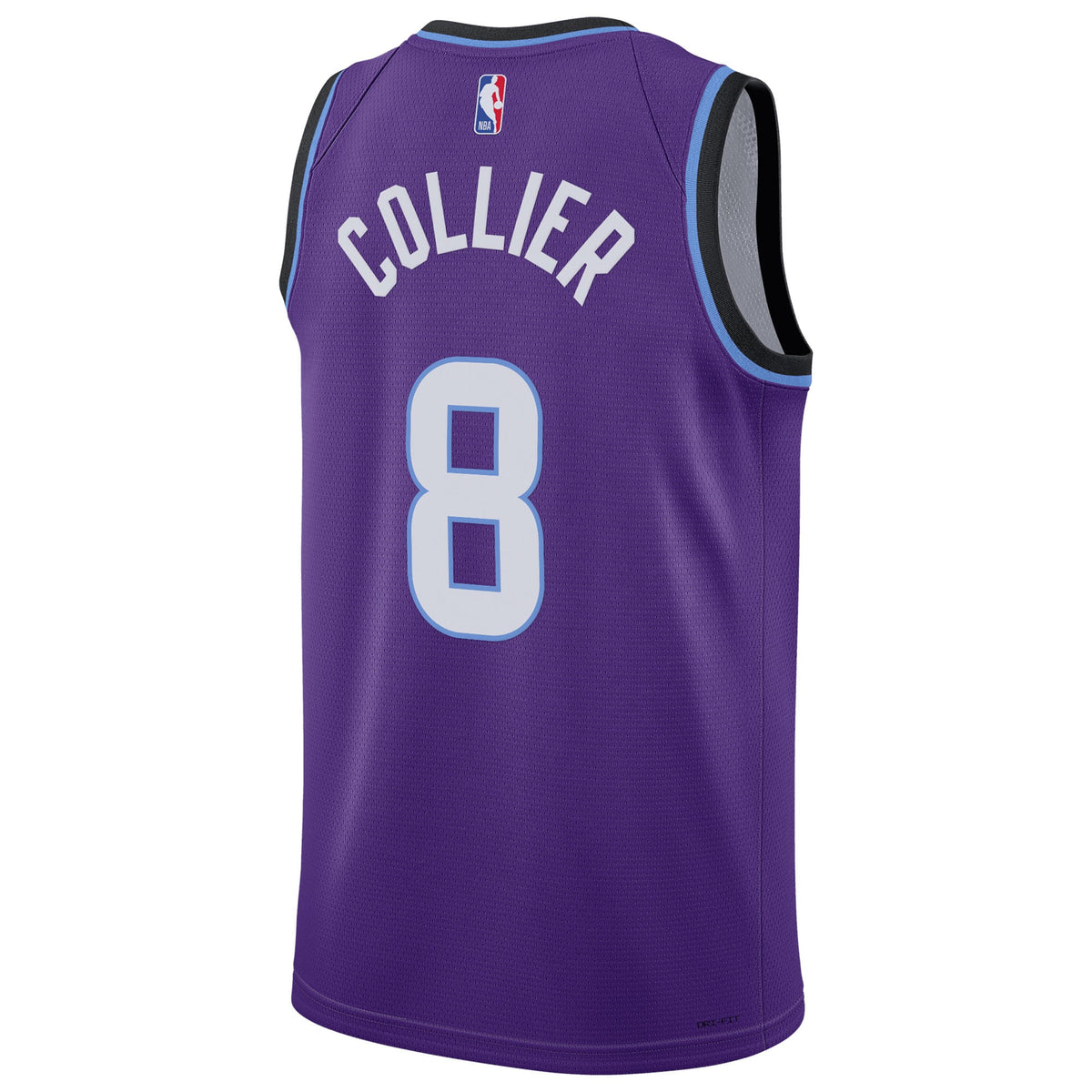Unisex Utah Jazz Isaiah Collier Nike Purple Swingman Jersey - Icon Edition