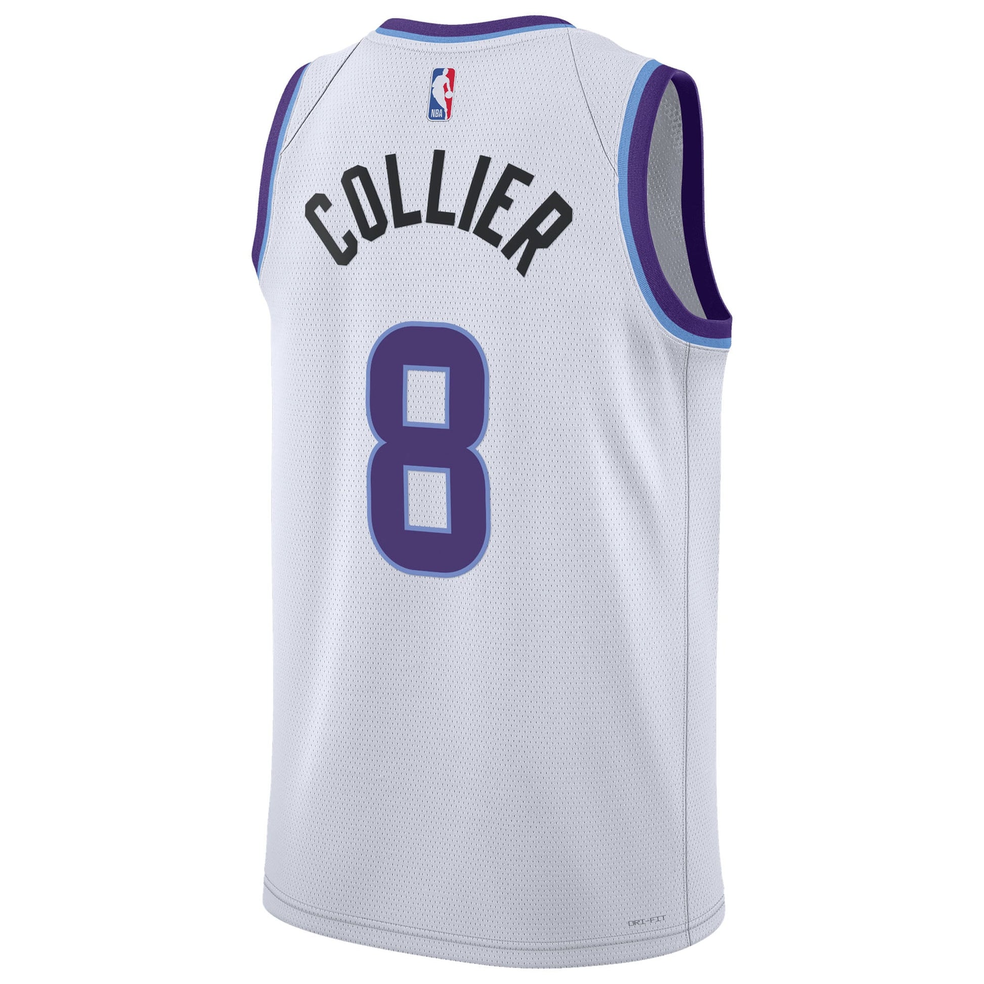 Unisex Utah Jazz Isaiah Collier Nike White Swingman Jersey - Association Edition