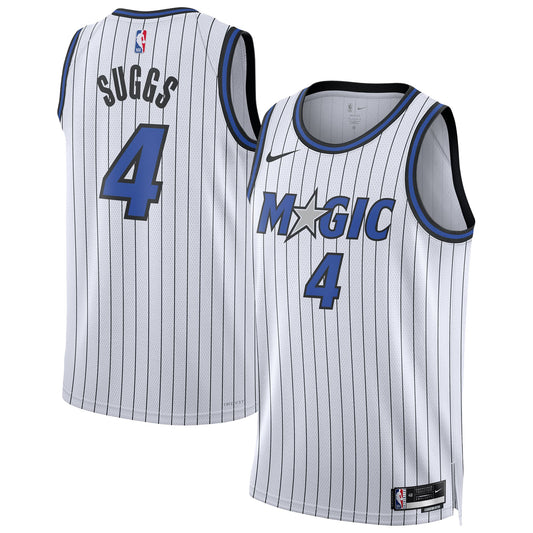 Unisex Orlando Magic Jalen Suggs Nike White Swingman Player Jersey - Association Edition