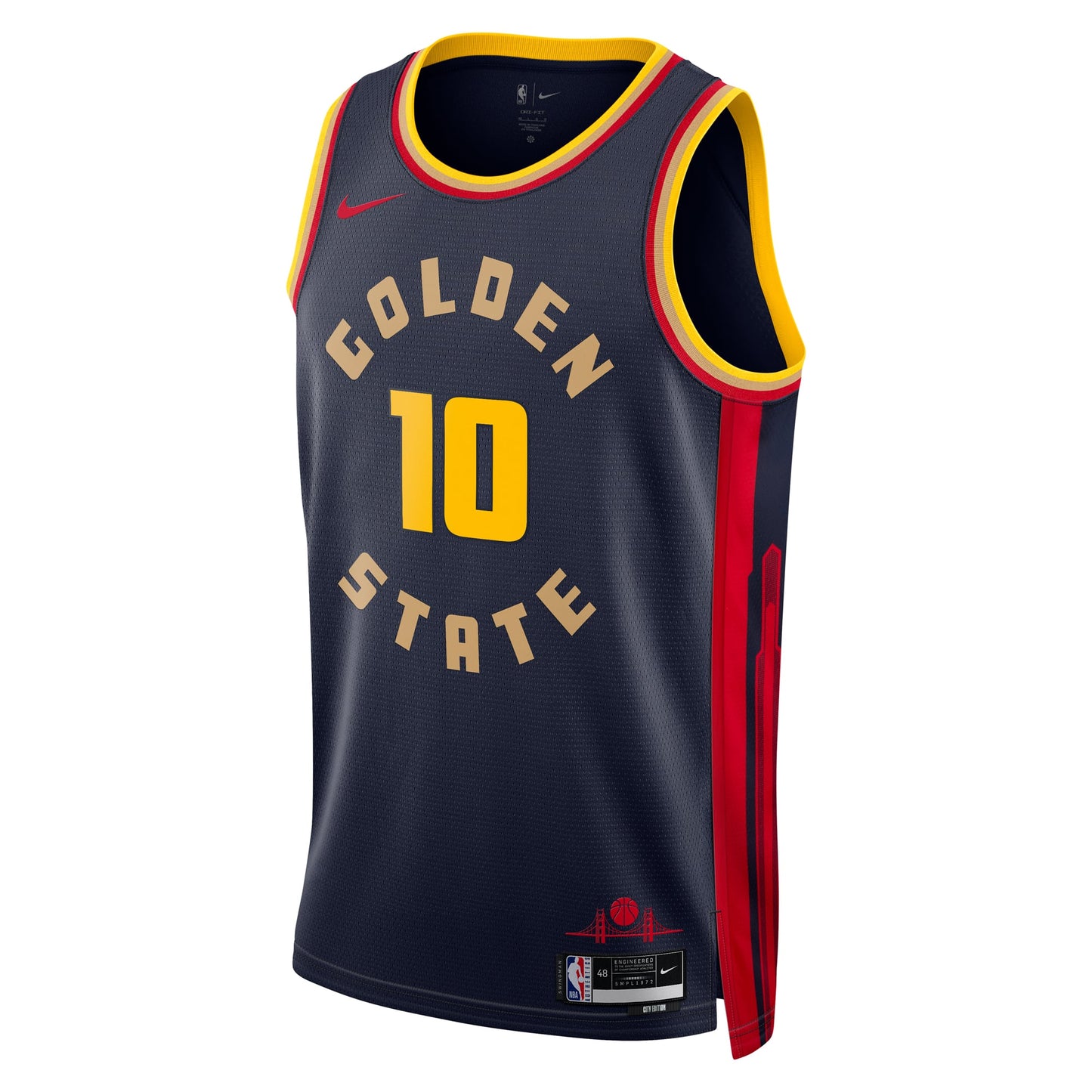 Unisex Golden State Warriors Jimmy Butler Nike Navy Swingman Jersey - City Edition