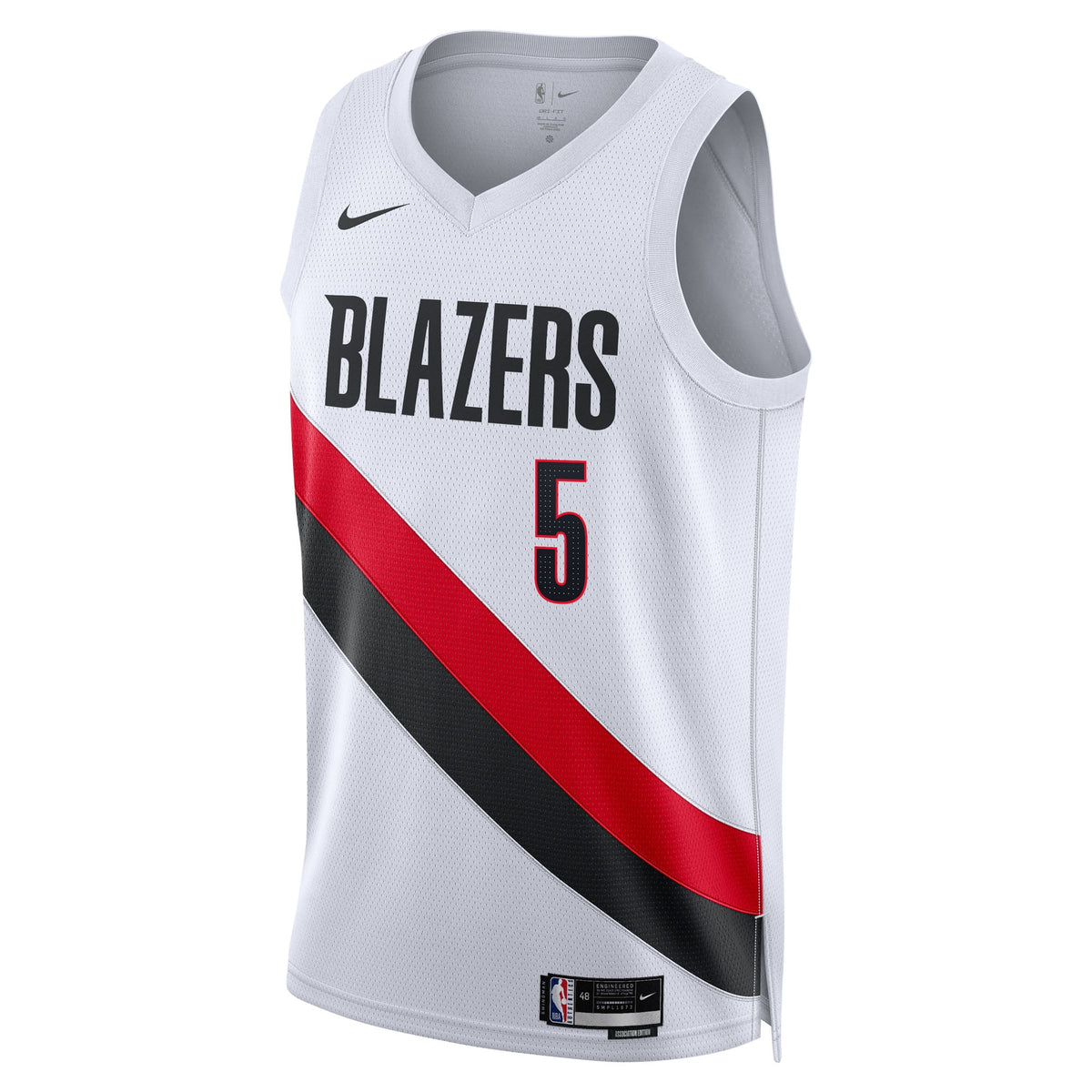 Unisex Portland Trail Blazers Jrue Holiday Nike White Swingman Jersey - Association Edition