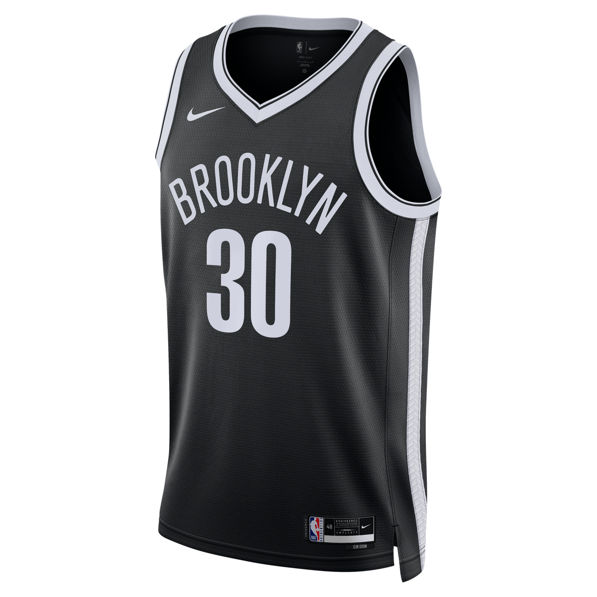 Unisex Brooklyn Nets Julius Randle Nike Black Swingman Jersey - Icon Edition