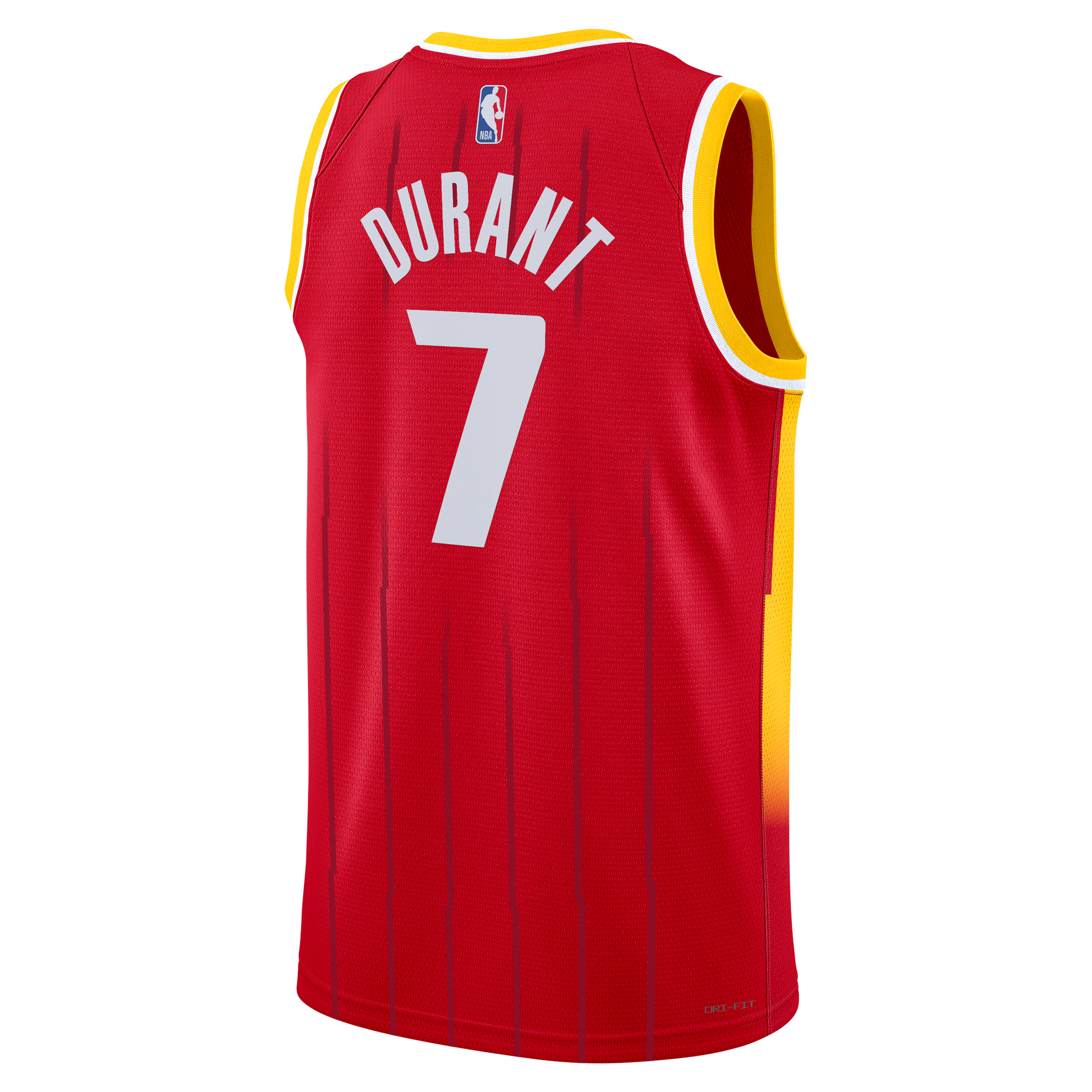 Unisex Houston Rockets Kevin Durant Nike Red Swingman Jersey - Icon Edition