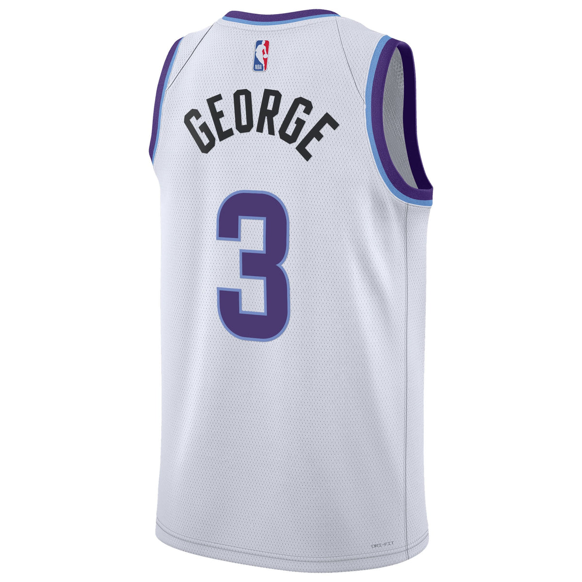 Unisex Utah Jazz Keyonte George Nike White Swingman Jersey - Association Edition