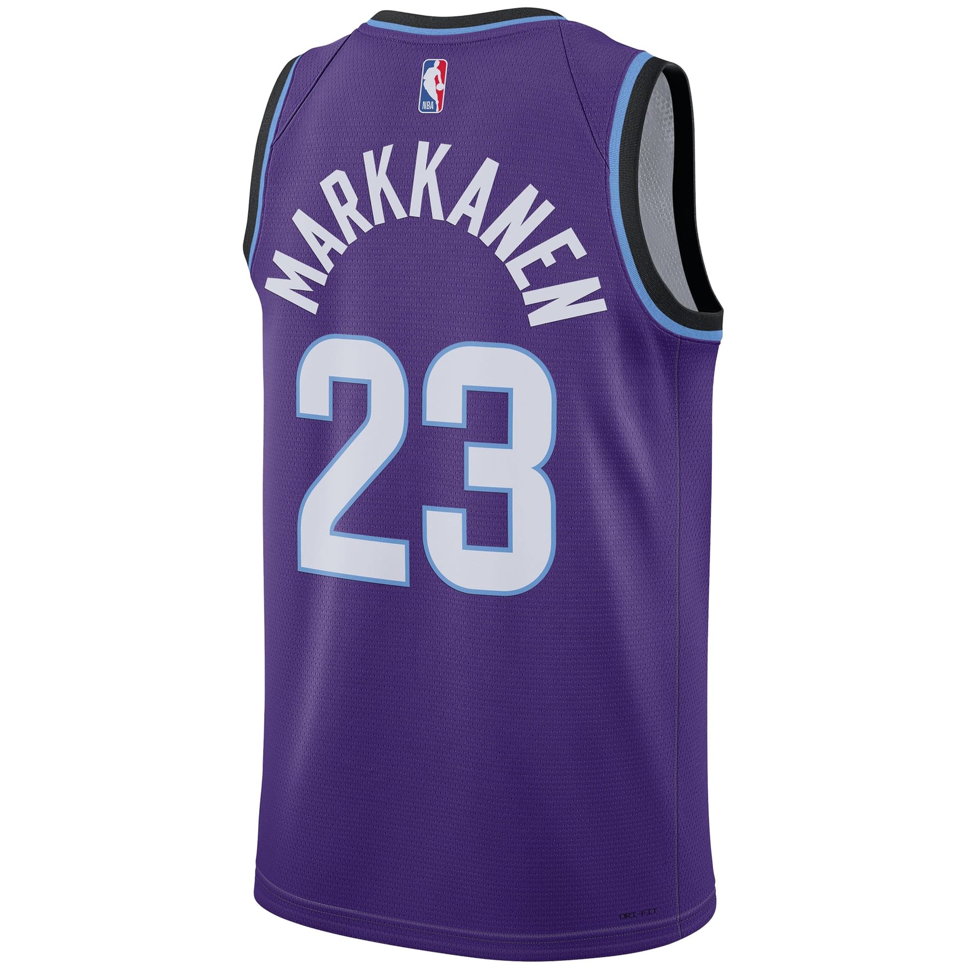 Unisex Utah Jazz Lauri Markkanen Nike Purple Swingman Jersey - Icon Edition