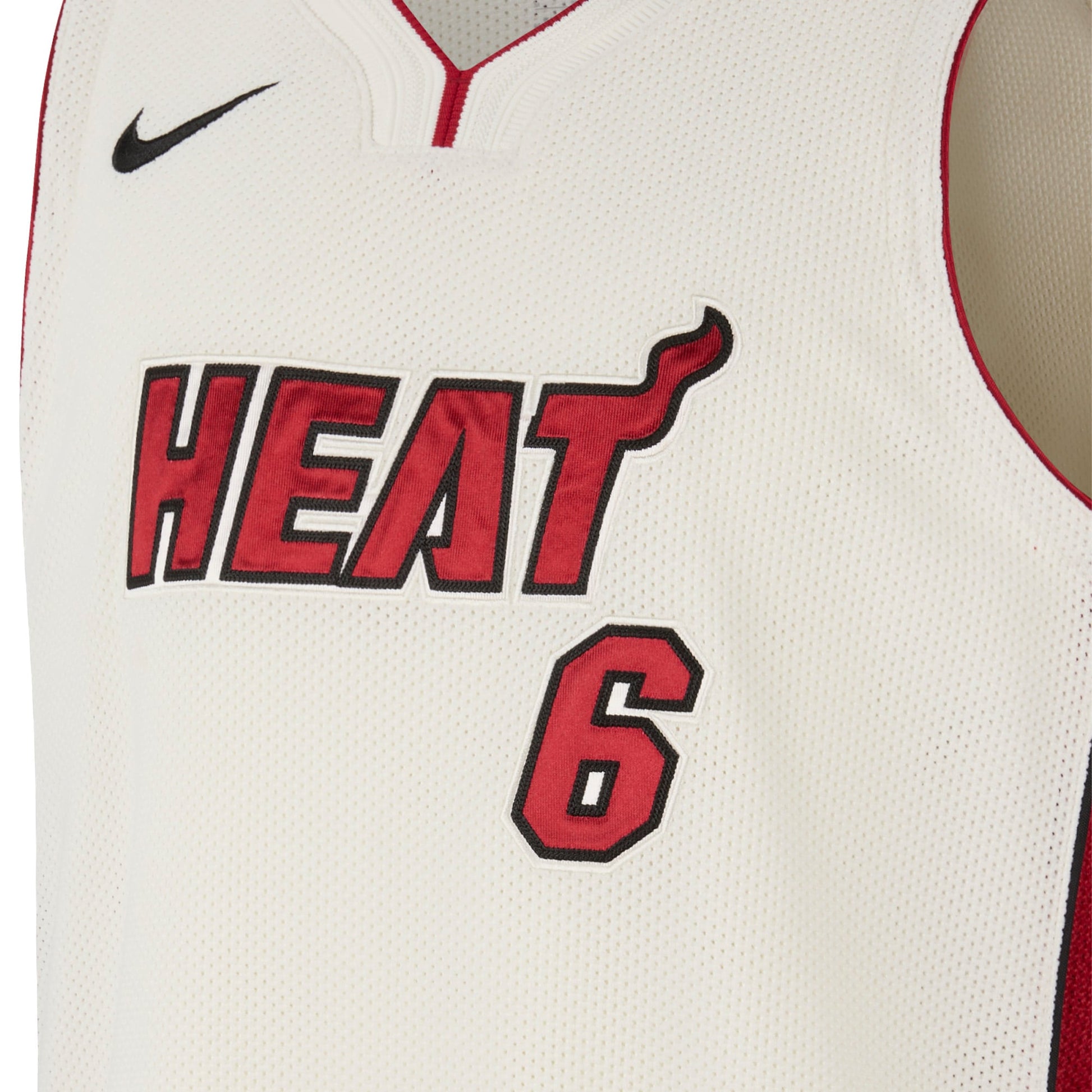 Unisex Miami Heat LeBron James Nike Cream Forever King Reserve Authentic Jersey