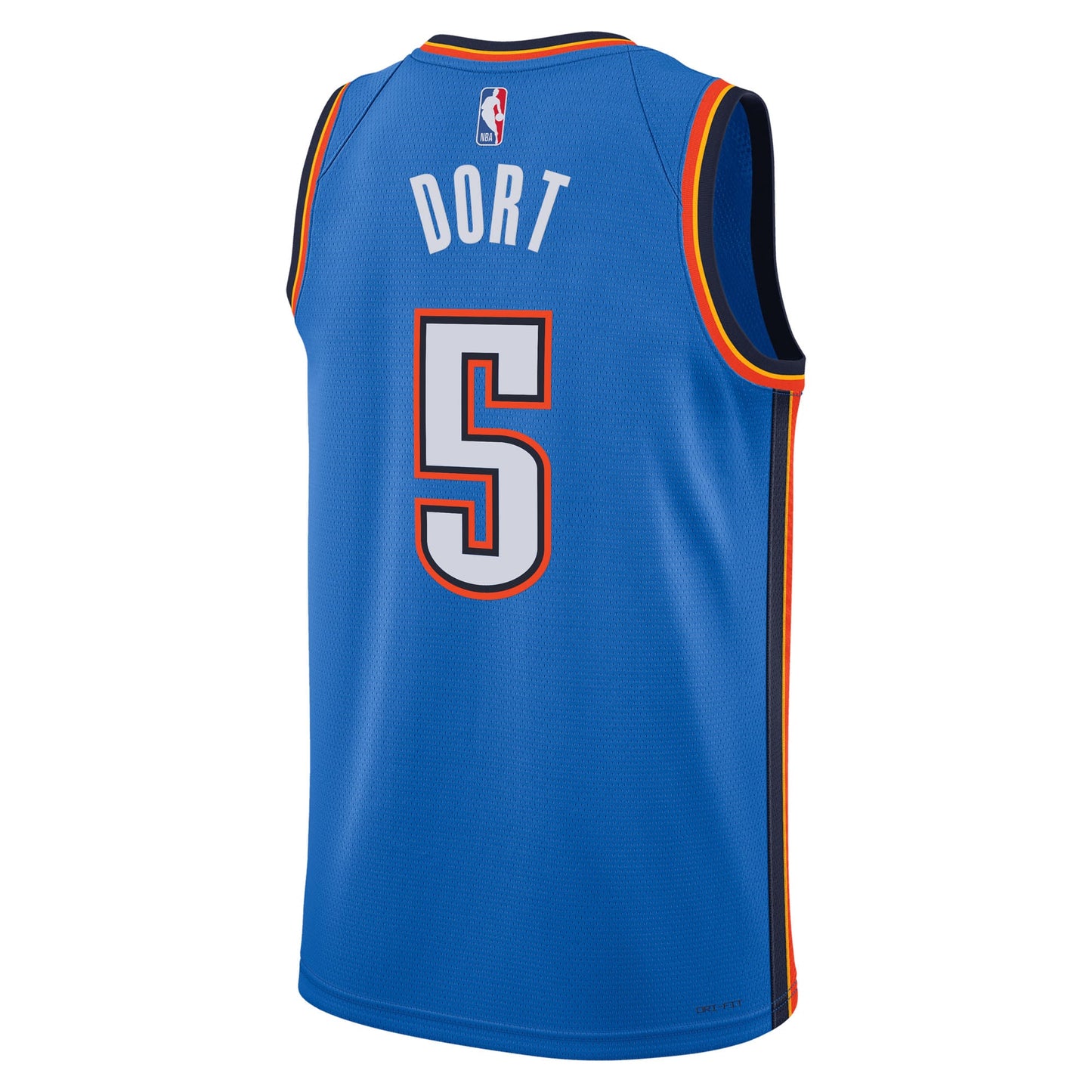 Unisex Oklahoma City Thunder Luguentz Dort Nike Blue Swingman Jersey - Icon Edition