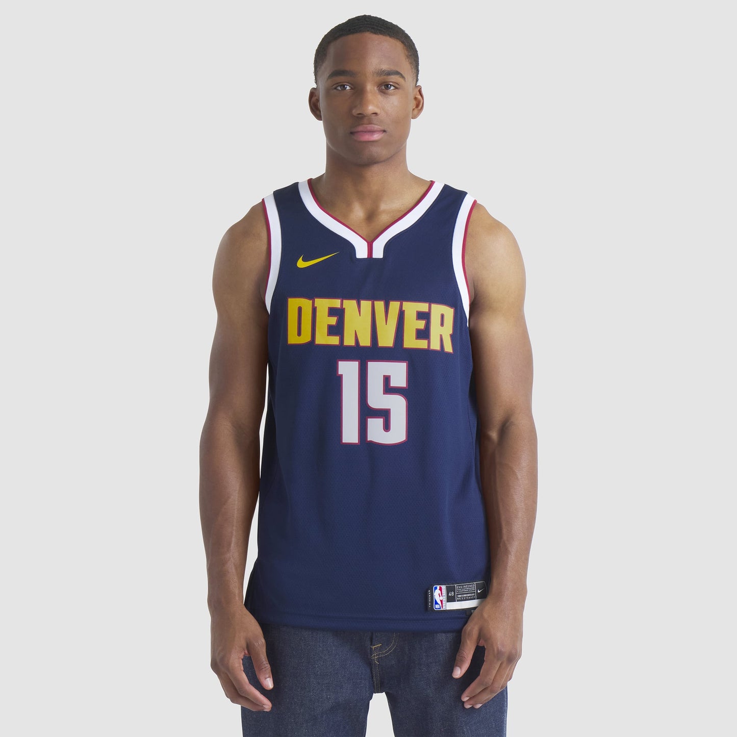 Unisex Denver Nuggets Nikola Jokic Nike Navy Swingman Jersey - Icon Edition