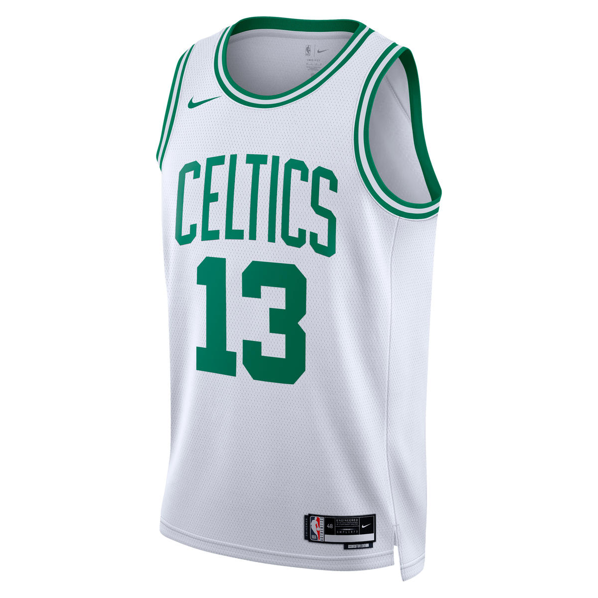 Unisex Boston Celtics Paul George Nike White Swingman Jersey - Association Edition