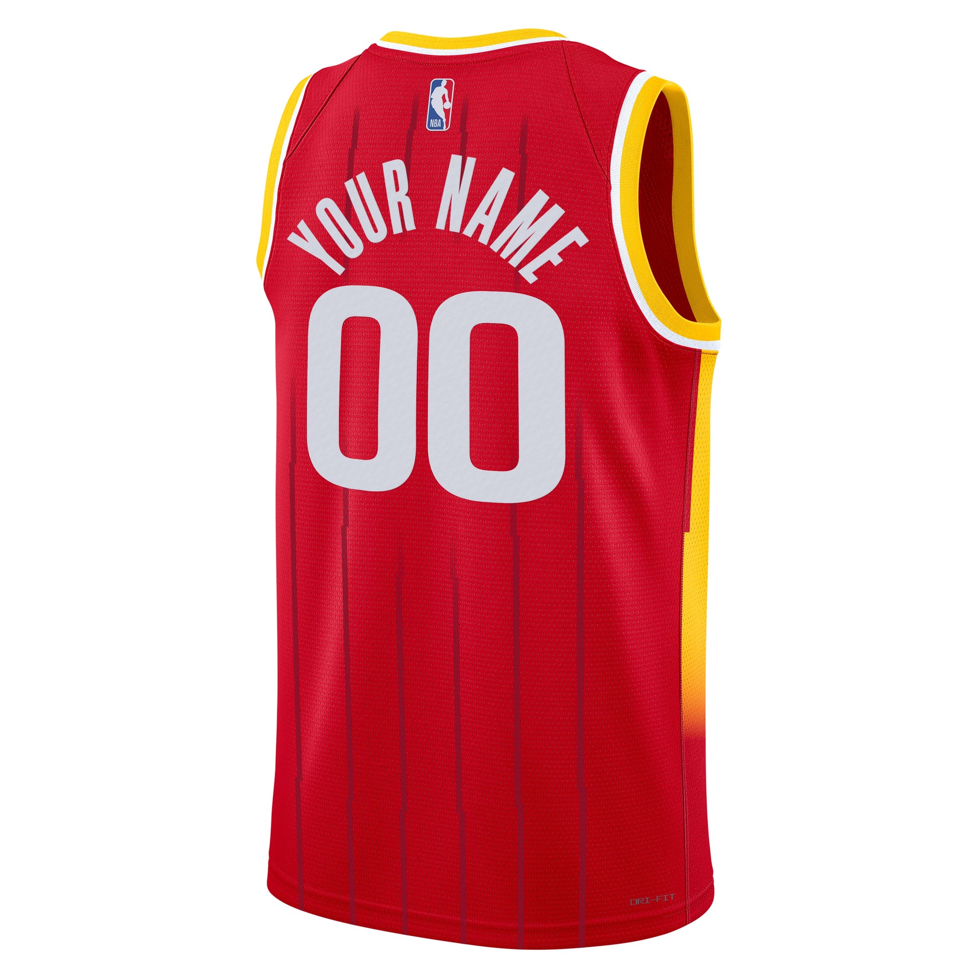 Unisex Houston Rockets  Nike Red Swingman Custom Jersey - Icon Edition