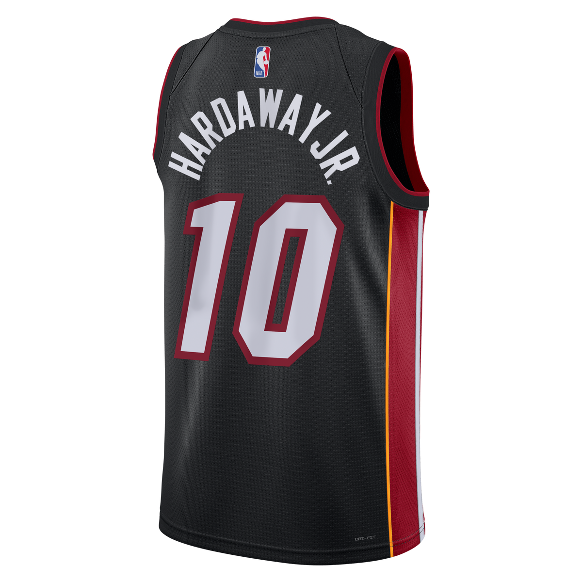 Unisex Miami Heat Tim Hardaway Jr. Nike Black Swingman Jersey - Icon Edition