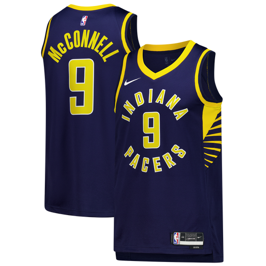 Unisex Indiana Pacers T.J. McConnell Nike Navy Swingman Jersey - Icon Edition
