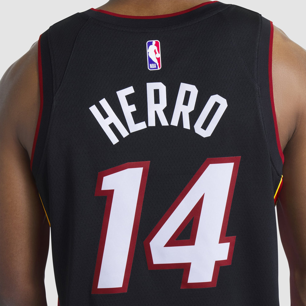 Unisex Miami Heat Tyler Herro Nike Black Swingman Jersey - Icon Edition