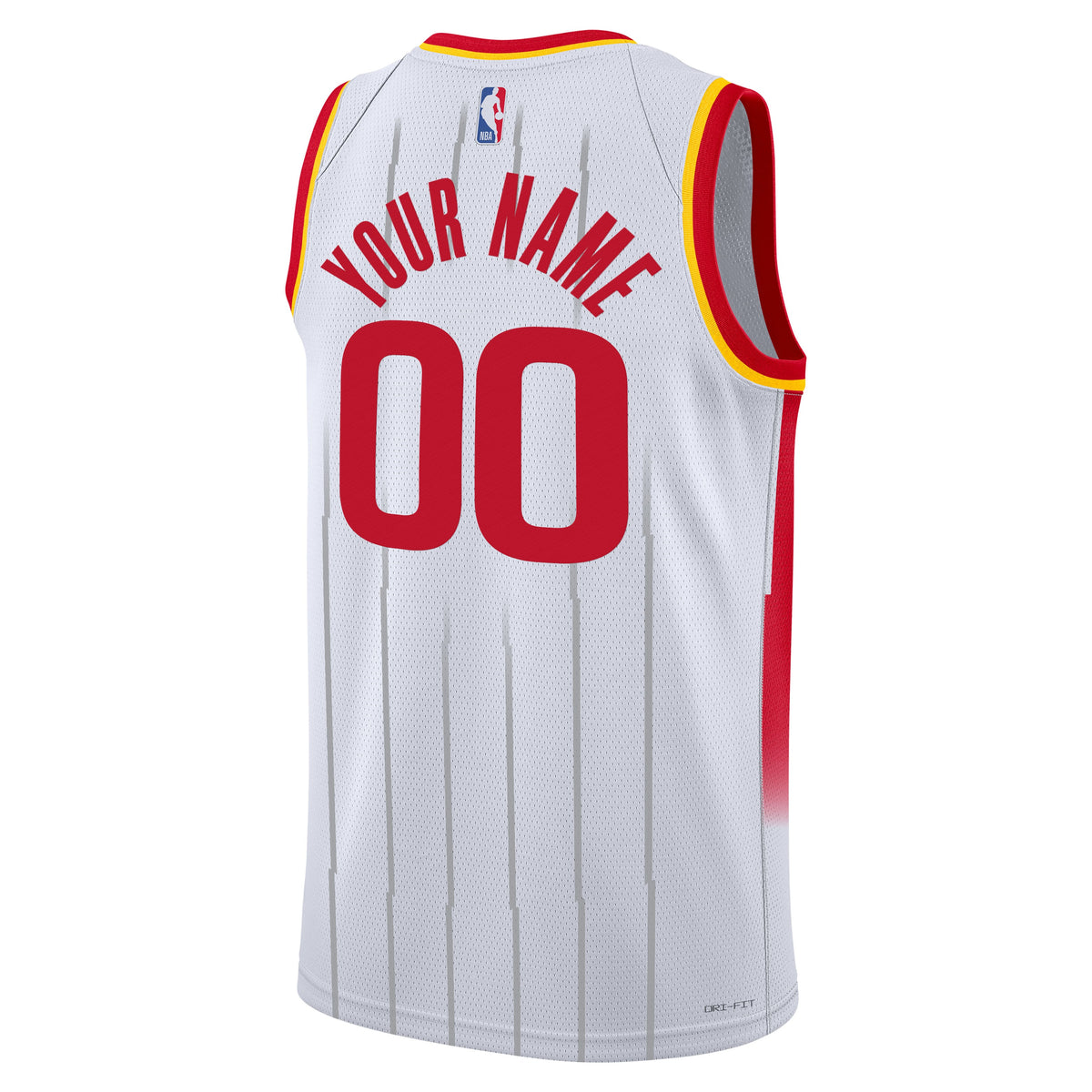 Unisex Houston Rockets  Nike White Swingman Custom Jersey - Association Edition