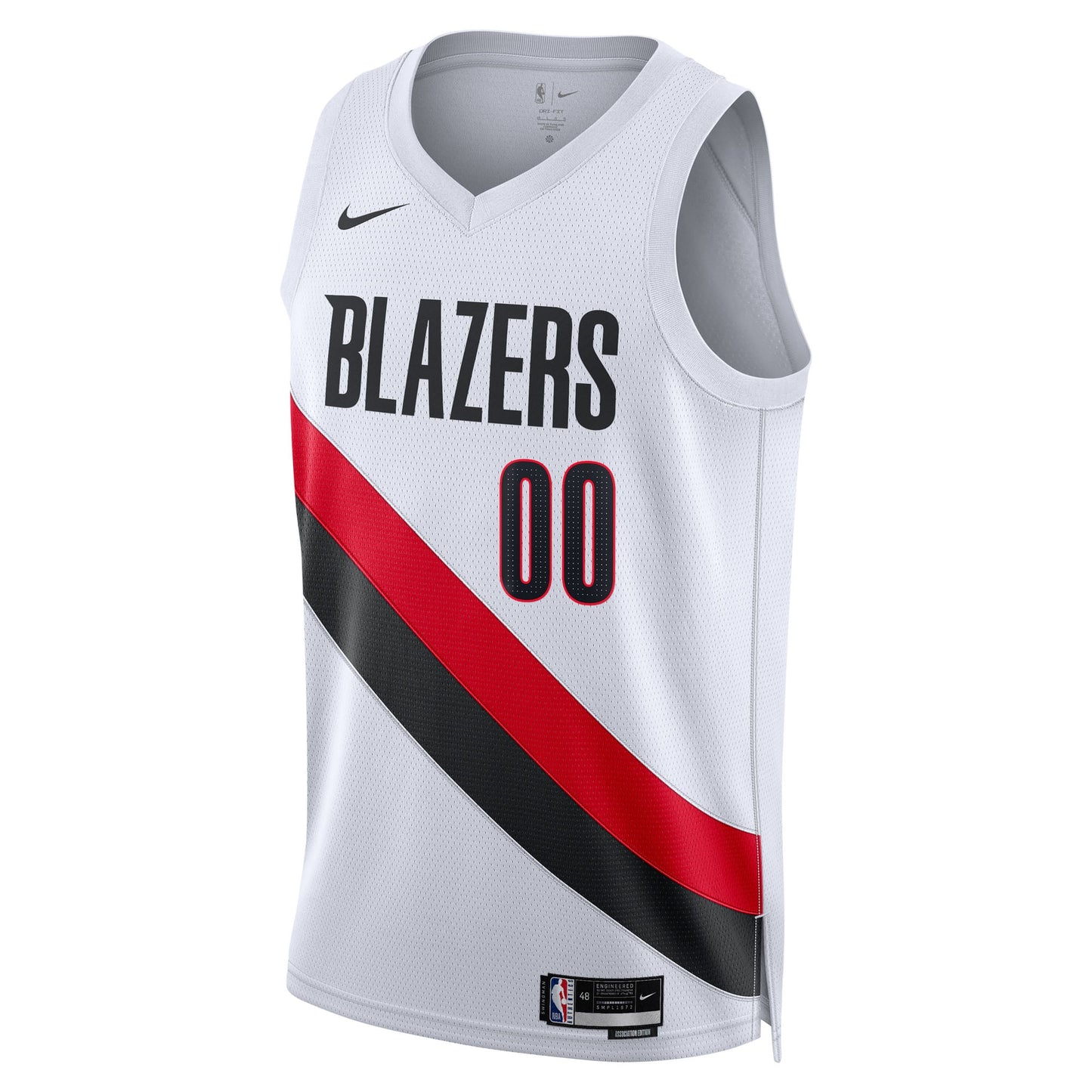 Unisex Portland Trail Blazers Nike White Swingman Custom Jersey - Association Edition