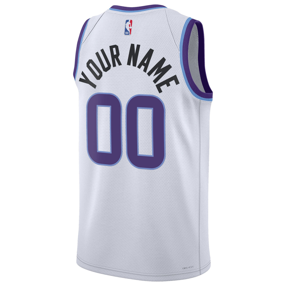 Unisex Utah Jazz Nike White Swingman Custom Jersey - Association Edition