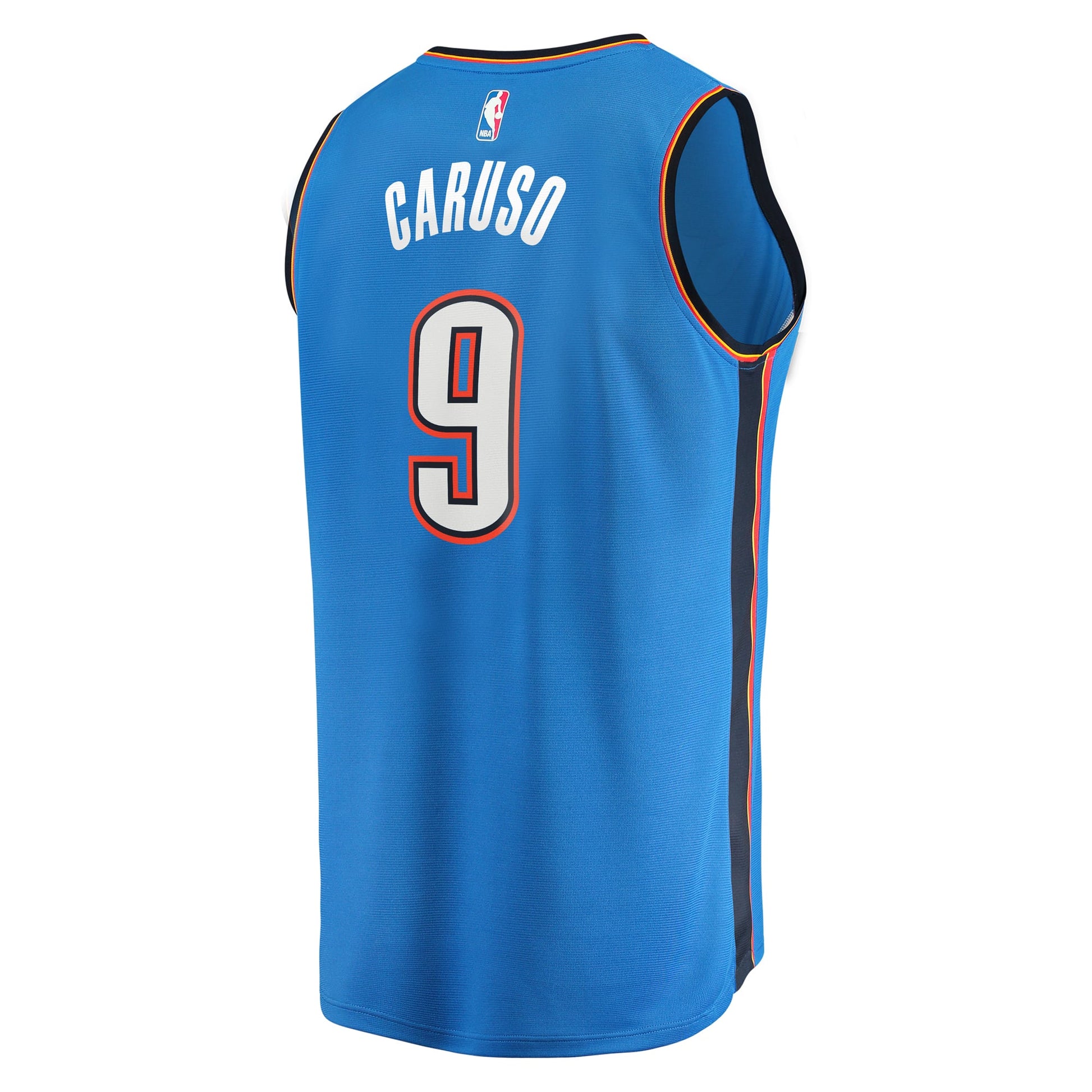 Youth Oklahoma City Thunder Alex Caruso Fanatics Blue Fast Break Replica Player Jersey - Icon Edition