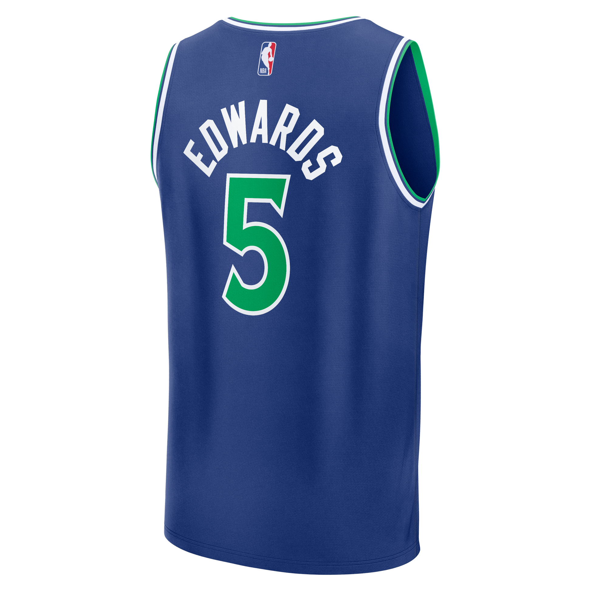 Youth Minnesota Timberwolves Anthony Edwards Fanatics Blue Fast Break Jersey - Icon Edition