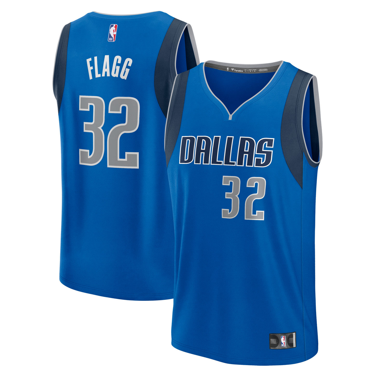 Youth Dallas Mavericks Cooper Flagg Fanatics Blue 2025 NBA Draft First Round Pick Fast Break Replica Jersey - Icon Edition