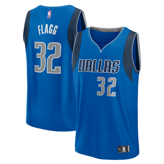 Youth Dallas Mavericks Cooper Flagg Fanatics Blue 2025 NBA Draft First Round Pick Fast Break Replica Jersey - Icon Edition