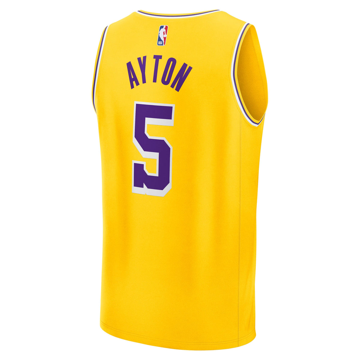 Youth Los Angeles Lakers Deandre Ayton Fanatics Gold Fast Break Replica Player Jersey - Icon Edition