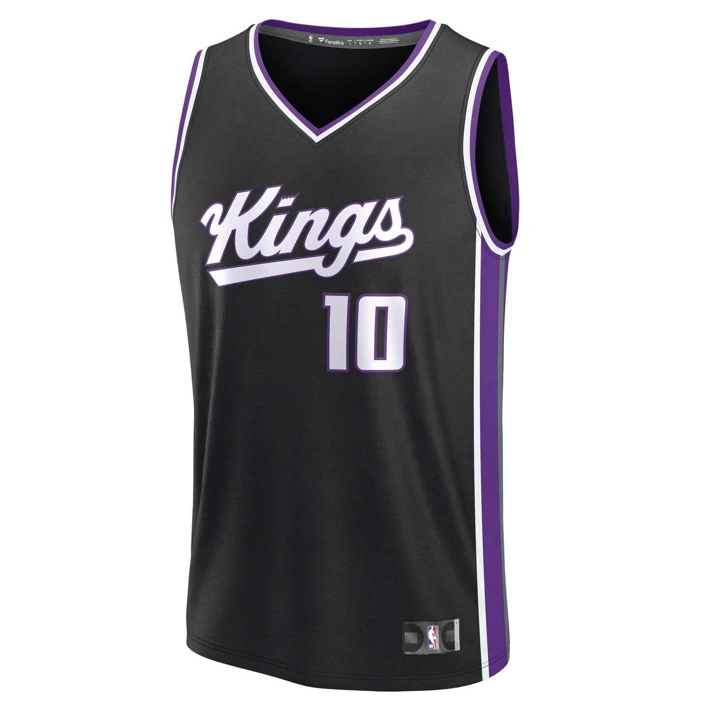 Youth Sacramento Kings DeMar DeRozan Fanatics Black Fast Break Replica Player Jersey - Icon Edition