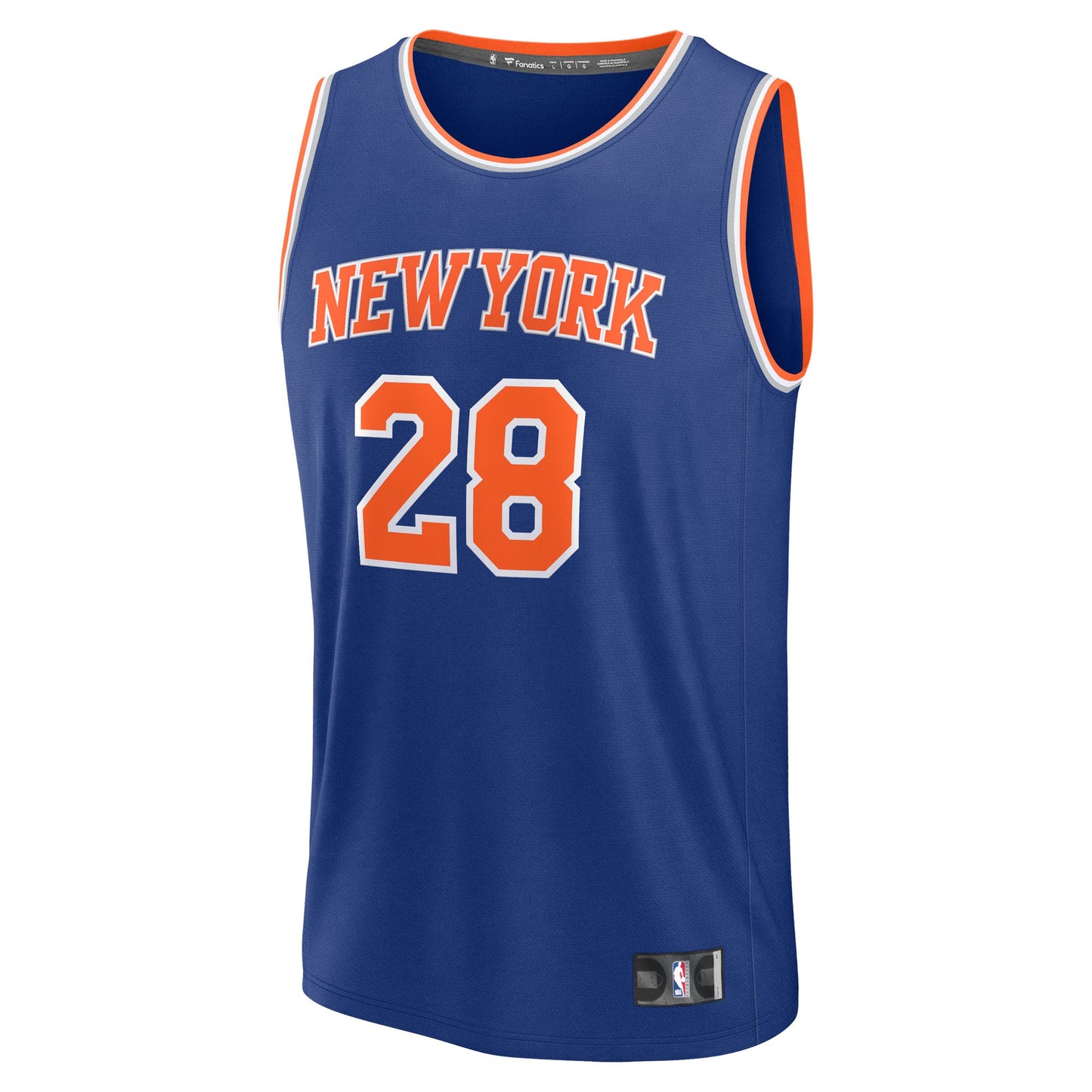 Youth New York Knicks Guerschon Yabusele Fanatics Blue Fast Break Replica Player Jersey - Icon Edition