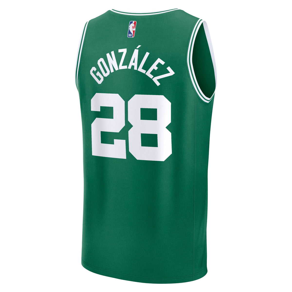 Youth Boston Celtics Hugo Gonzalez Fanatics Kelly Green 2025 NBA Draft First Round Pick Fast Break Replica Jersey - Icon Edition