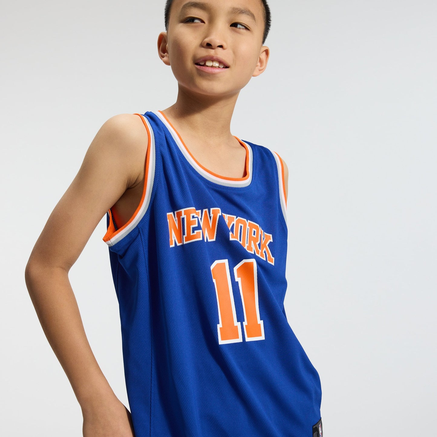 Youth New York Knicks Jalen Brunson Fanatics Blue Fast Break Replica Player Jersey - Icon Edition