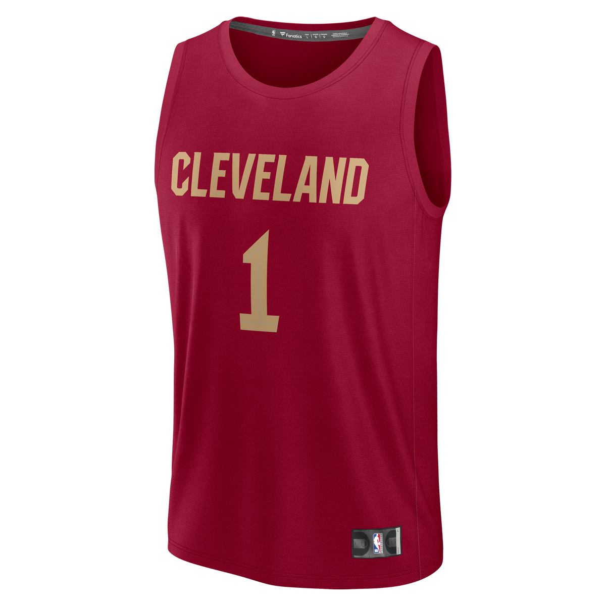 Youth Cleveland Cavaliers James Harden Fanatics Wine Fast Break Replica Jersey - Icon Edition