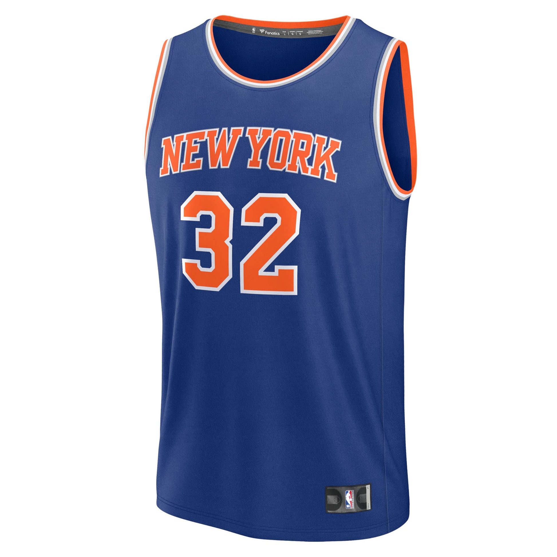 Youth New York Knicks Karl-Anthony Towns Fanatics Blue Fast Break Replica Player Jersey - Icon Edition