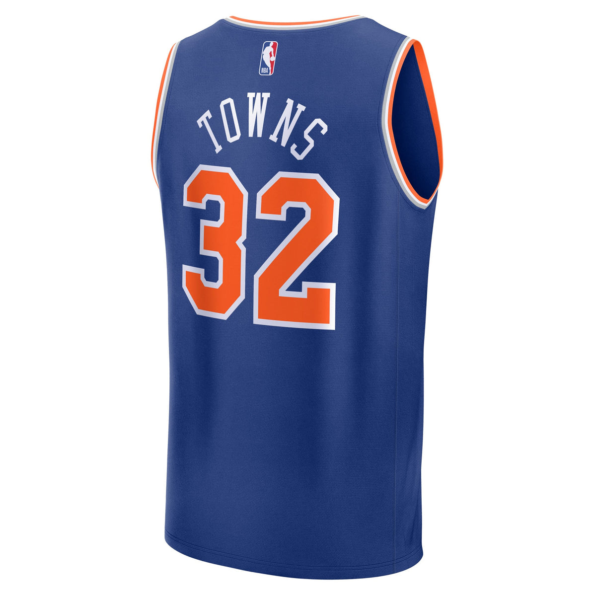 Youth New York Knicks Karl-Anthony Towns Fanatics Blue Fast Break Replica Player Jersey - Icon Edition