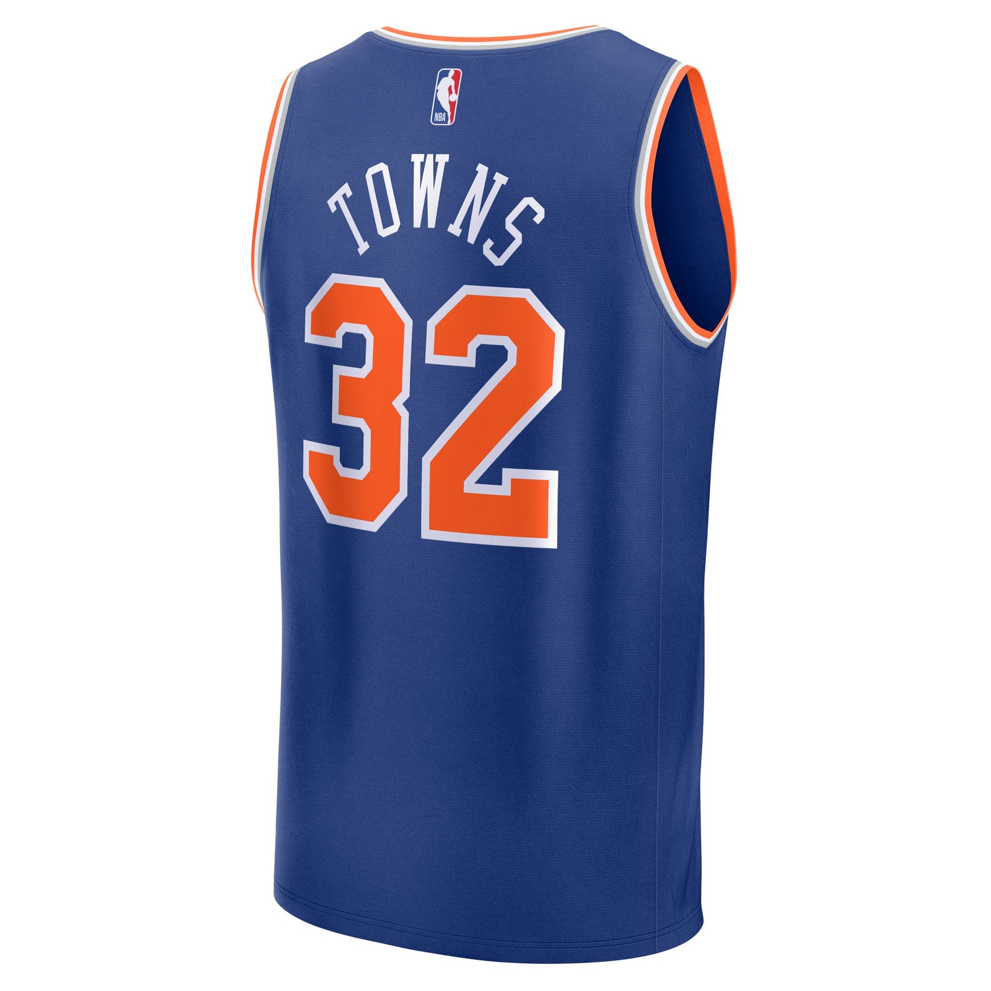 Youth New York Knicks Karl-Anthony Towns Fanatics Blue Fast Break Replica Player Jersey - Icon Edition