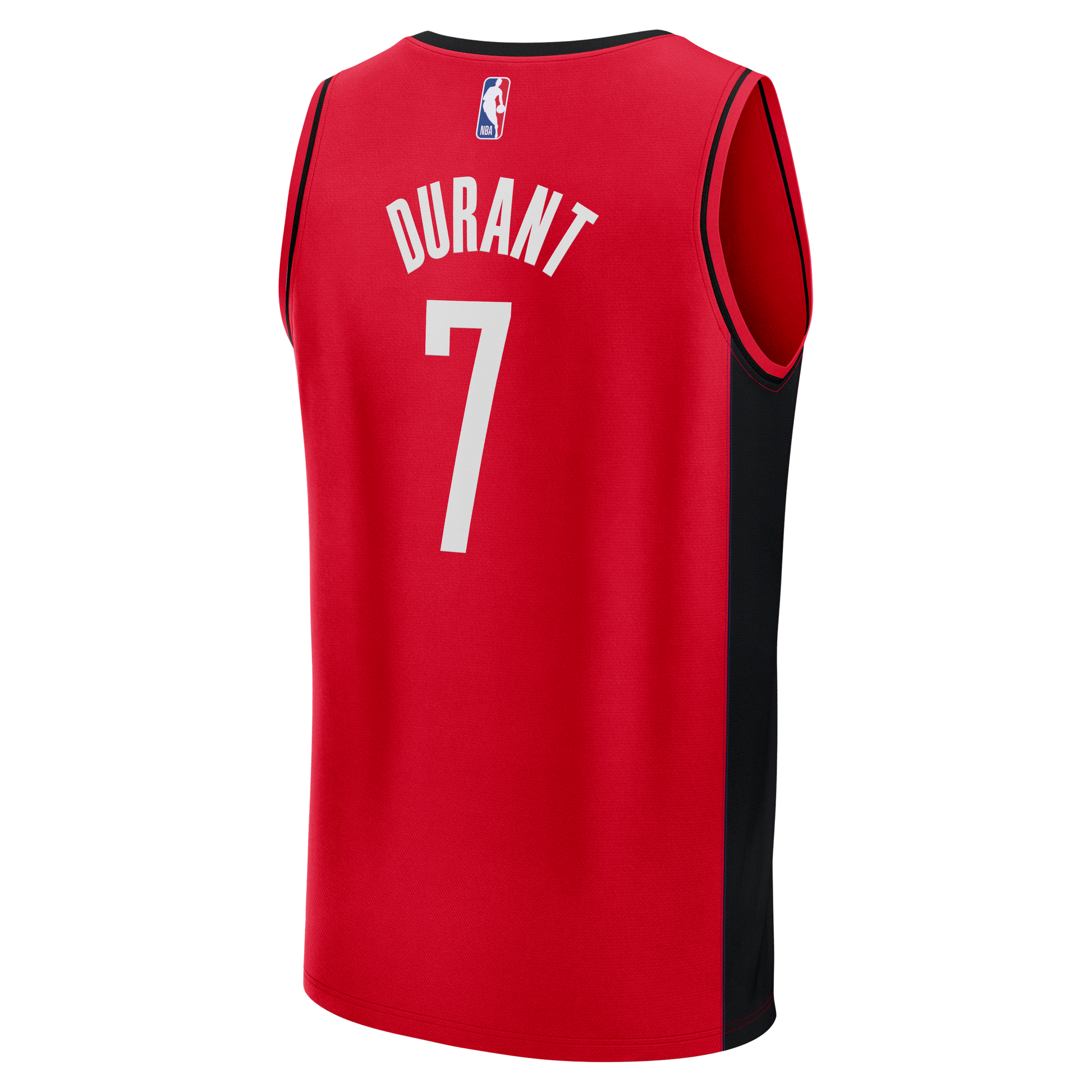 Youth Houston Rockets Kevin Durant Fanatics Red Fast Break Jersey - Icon Edition
