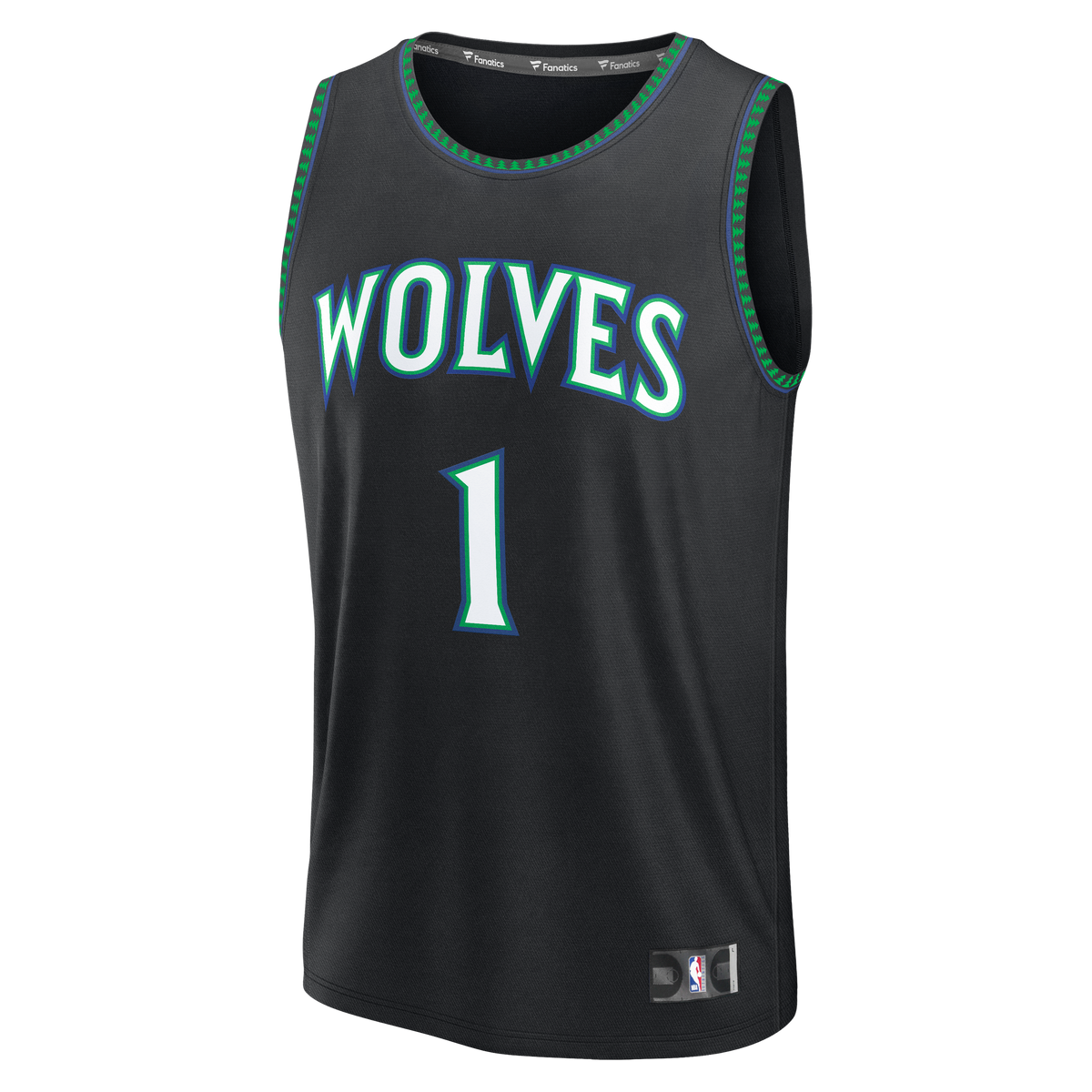 Youth Minnesota Timberwolves LaMelo Ball Fanatics Black Fast Break Jersey - Statement Edition